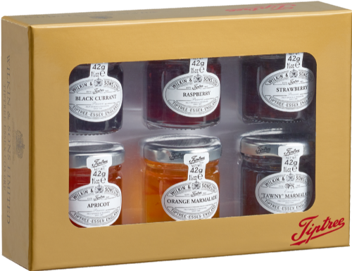 TIPTREE Gold Gift Box with Six Miniatures (6x42g) (Pack of 6)