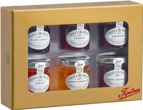 TIPTREE Gold Gift Box with Six Miniatures (6x42g) (Pack of 6)