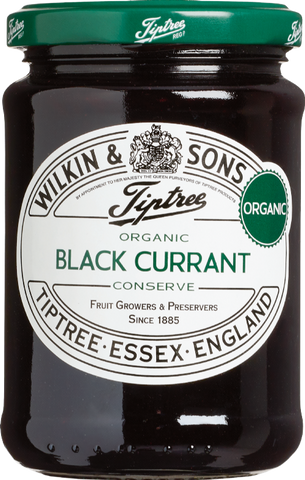 TIPTREE Organic Black Currant Preserve 340g (Pack of 6)