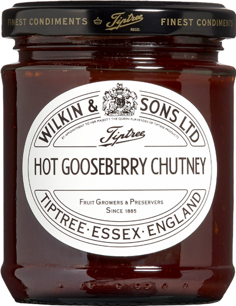 TIPTREE Hot Gooseberry Chutney 230g (Pack of 6)