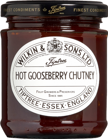 TIPTREE Hot Gooseberry Chutney 230g (Pack of 6)