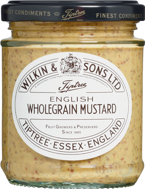 TIPTREE English Wholegrain Mustard 185g (Pack of 6)