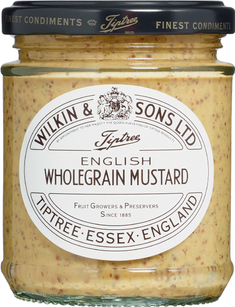 TIPTREE English Wholegrain Mustard 185g (Pack of 6)