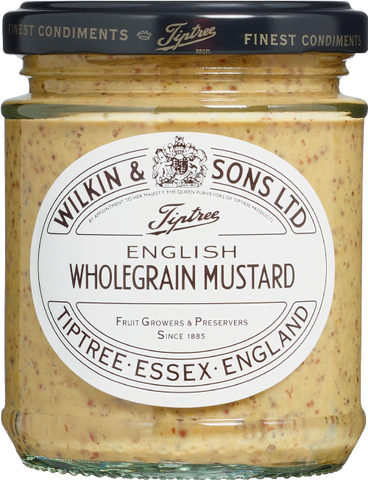 TIPTREE English Wholegrain Mustard 185g (Pack of 6)