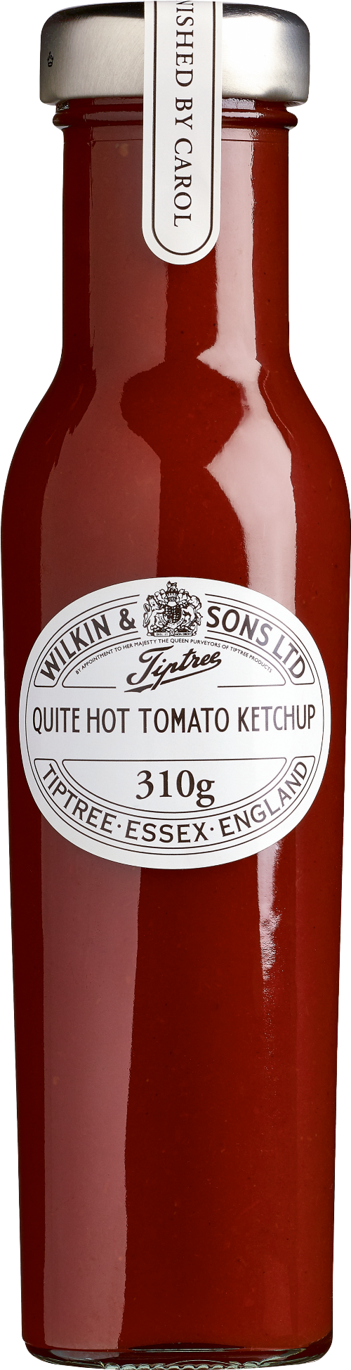 TIPTREE Quite Hot Tomato Ketchup 310g (Pack of 6)
