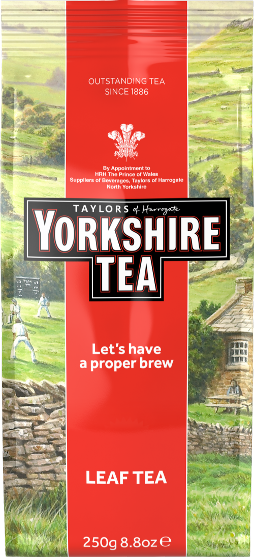 TAYLORS Yorkshire Tea - Leaf Tea 250g (Pack of 6)