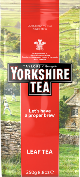 TAYLORS Yorkshire Tea - Leaf Tea 250g (Pack of 6)