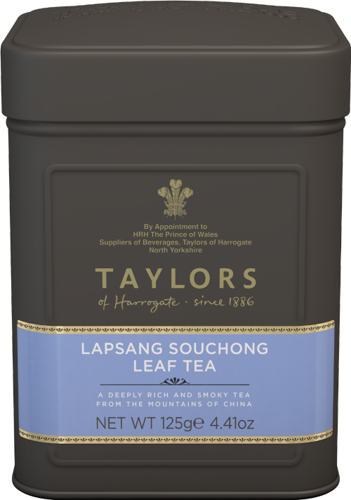 TAYLORS Lapsang Souchong Leaf Tea - Caddy 125g (Pack of 6)