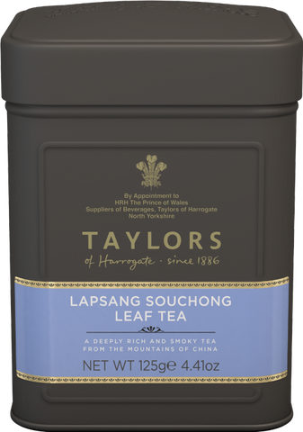 TAYLORS Lapsang Souchong Leaf Tea - Caddy 125g (Pack of 6)