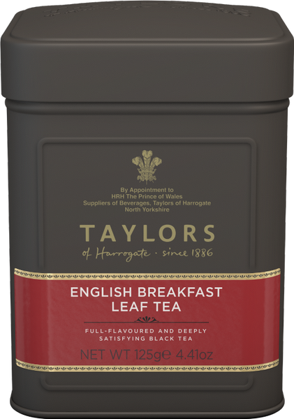 TAYLORS English Breakfast Leaf Tea - Caddy (Pack of 6)