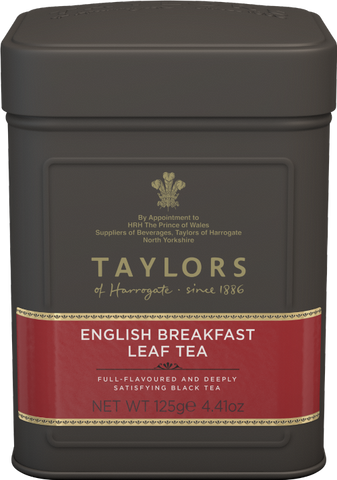 TAYLORS English Breakfast Leaf Tea - Caddy (Pack of 6)