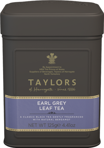 TAYLORS Earl Grey Leaf Tea - Caddy (Pack of 6)