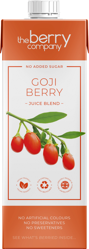 THE BERRY COMPANY Goji Berry Juice Blend 1L (Pack of 12)