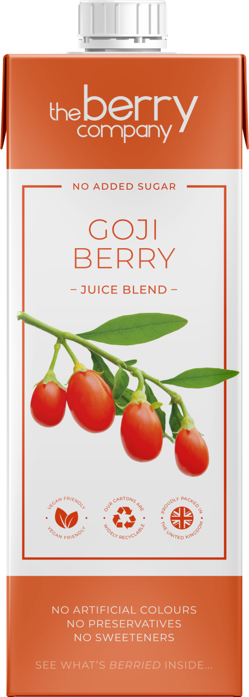 THE BERRY COMPANY Goji Berry Juice Blend 1L (Pack of 12)