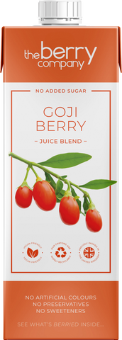 THE BERRY COMPANY Goji Berry Juice Blend 1L (Pack of 12)