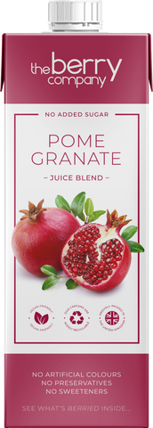 THE BERRY COMPANY Pomegranate Juice Blend 1L (Pack of 12)