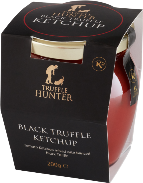 TRUFFLE HUNTER Black Truffle Ketchup 200g (Pack of 6)