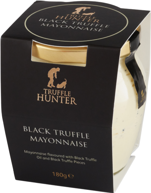 TRUFFLE HUNTER Black Truffle Mayonnaise 180g (Pack of 6)