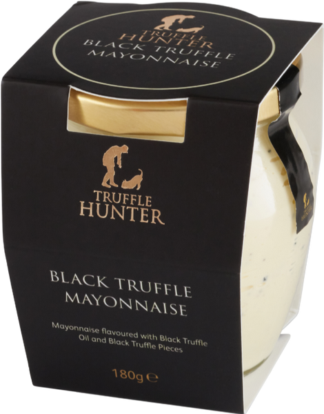 TRUFFLE HUNTER Black Truffle Mayonnaise 180g (Pack of 6)