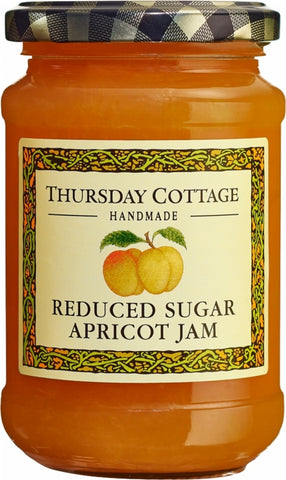 THURSDAY COTTAGE Apricot Jam - Reduced Sugar 315g (Pack of 6)