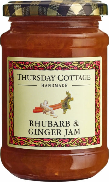 THURSDAY COTTAGE Rhubarb & Ginger Jam 340g (Pack of 6)