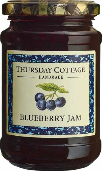 THURSDAY COTTAGE Blueberry Jam 340g (Pack of 6)