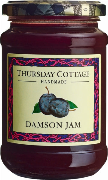 THURSDAY COTTAGE Damson Jam 340g (Pack of 6)