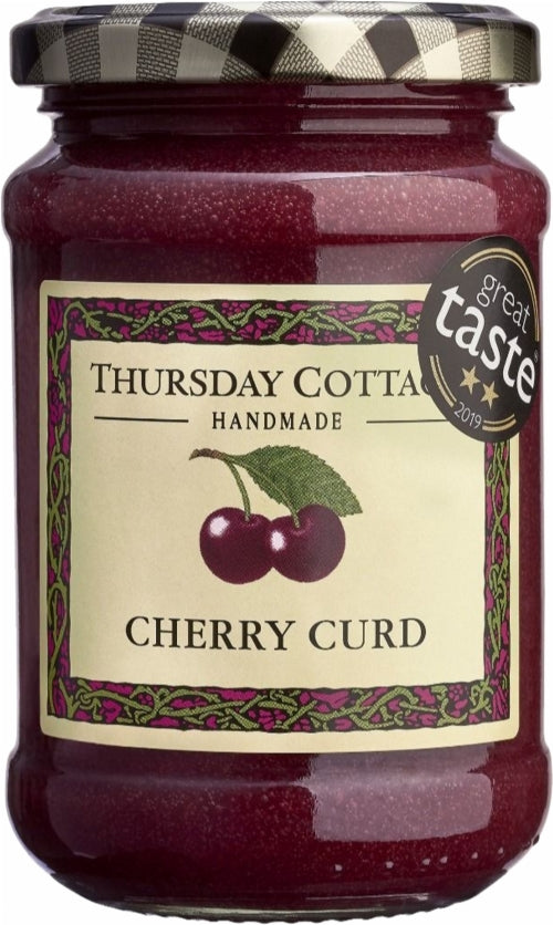 THURSDAY COTTAGE Cherry Curd 310g (Pack of 6)