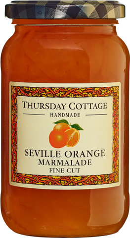 THURSDAY COTTAGE Fine Cut Seville Orange Marmalade 340g (Pack of 6)