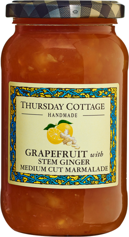 THURSDAY COTTAGE Grapefruit with Stem Ginger Marmalade 340g (Pack of 6)