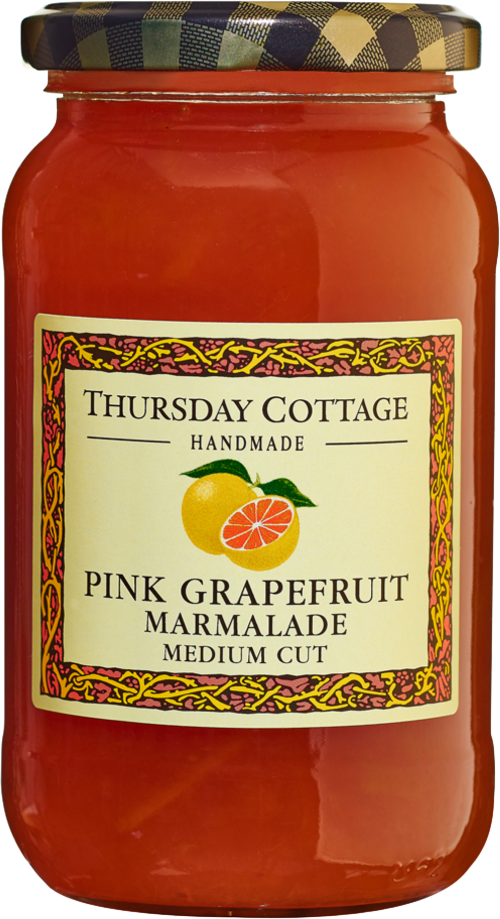 THURSDAY COTTAGE Pink Grapefruit Marmalade 340g (Pack of 6)