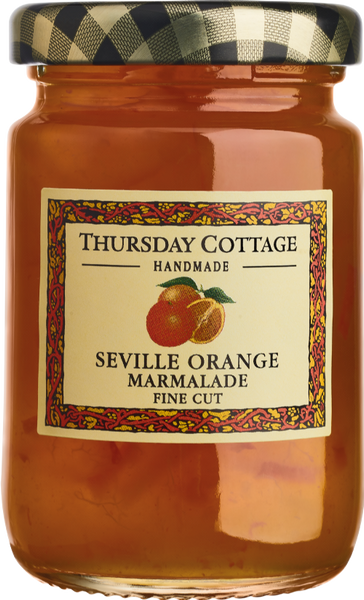 THURSDAY COTTAGE Fine Cut Seville Orange Marmalade 112g (Pack of 6)