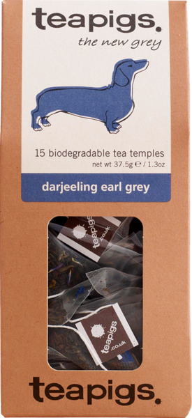 TEAPIGS 15 Darjeeling Earl Grey 37.5g (Pack of 6)