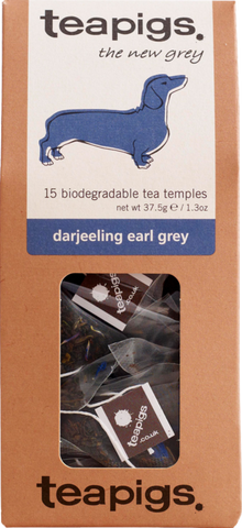 TEAPIGS 15 Darjeeling Earl Grey 37.5g (Pack of 6)