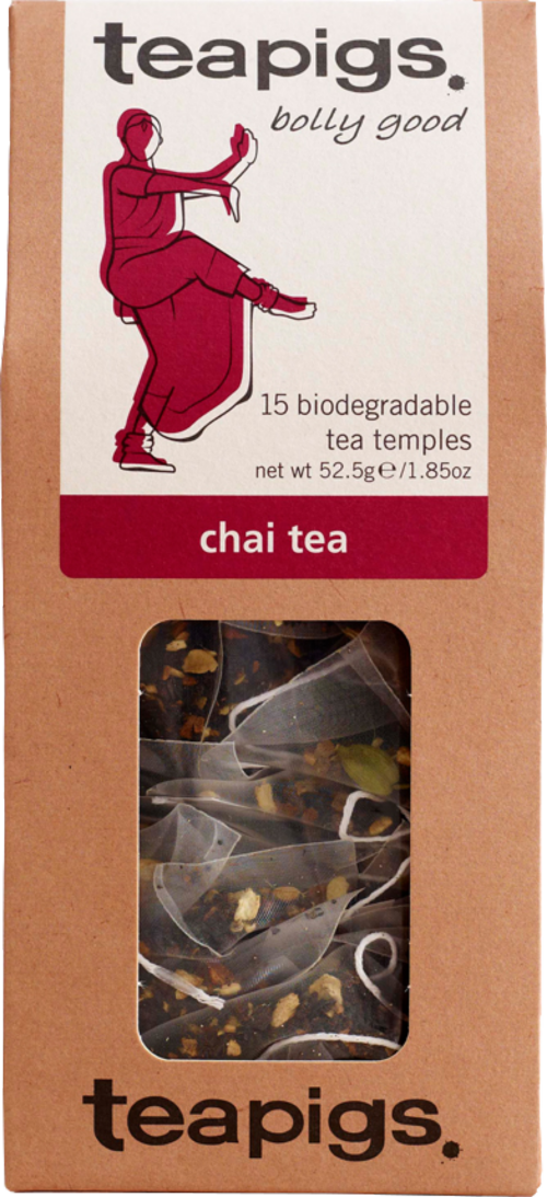TEAPIGS 15 Chai Tea 52.5g (Pack of 6)