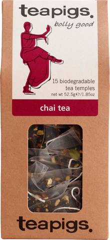 TEAPIGS 15 Chai Tea 52.5g (Pack of 6)