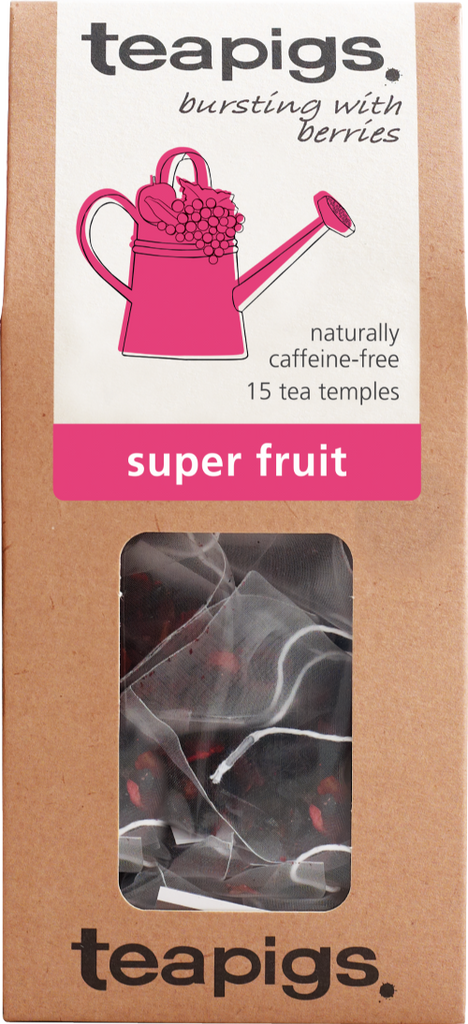 TEAPIGS 15 Super Fruit 37.5g (Pack of 6)