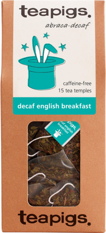 TEAPIGS 15 Decaf English Breakfast 45g (Pack of 6)