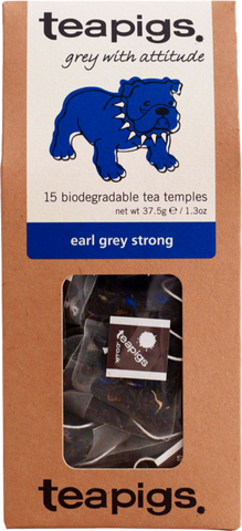 TEAPIGS 15 Earl Grey Strong 37.5g (Pack of 6)