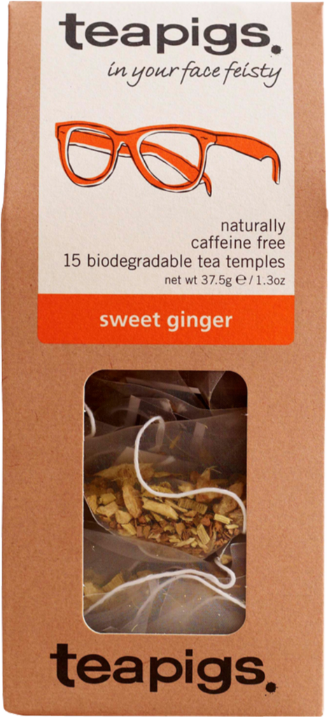 TEAPIGS 15 Sweet Ginger 37.5g (Pack of 6)