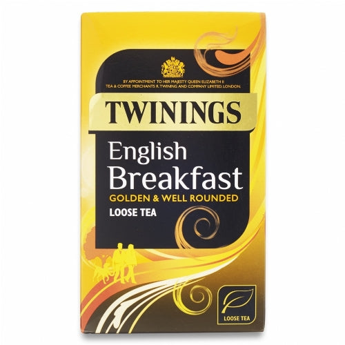 TWININGS English Breakfast Loose Tea 125g (Pack of 4)