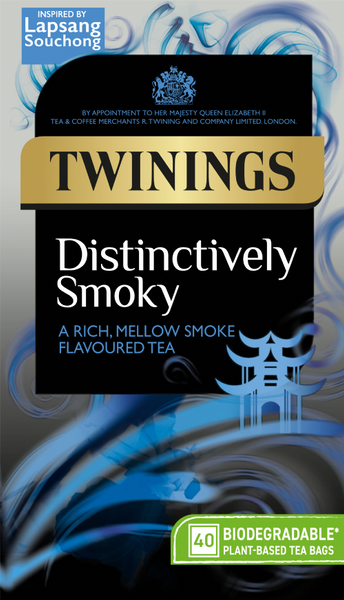 TWININGS Distinctively Smoky Teabags 40's (Pack of 4)