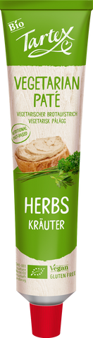 TARTEX Vegetarian Pate - Herbs 200g (Pack of 12)