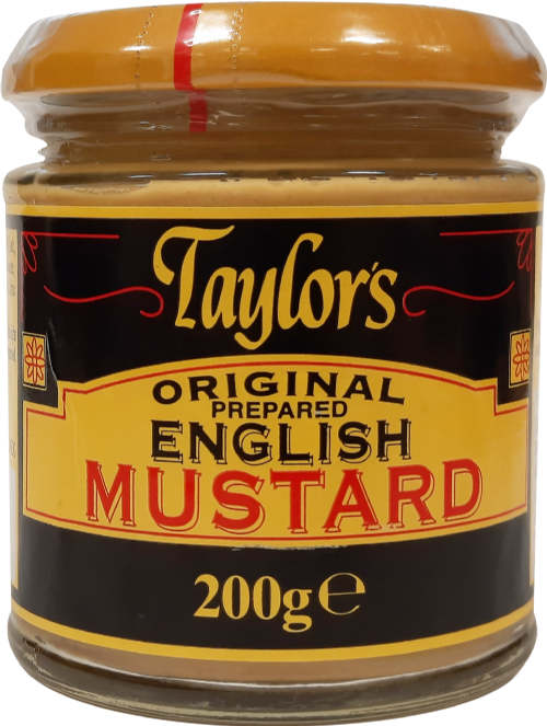 TAYLOR'S Original English Mustard 200g (Pack of 12)