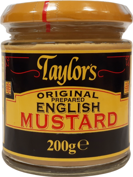 TAYLOR'S Original English Mustard 200g (Pack of 12)