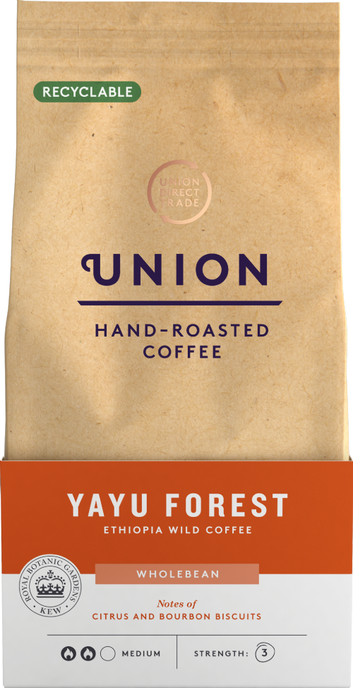 UNION Hand-Roasted Coffee Yayu Forest - Wholebean 200g (Pack of 6)