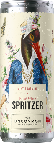 THE UNCOMMON Rose Wine Spritzer - Mint & Jasmine 250ml (Pack of 12)