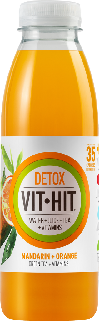 VITHIT Detox - Mandarin & Orange 500ml (Pack of 12)