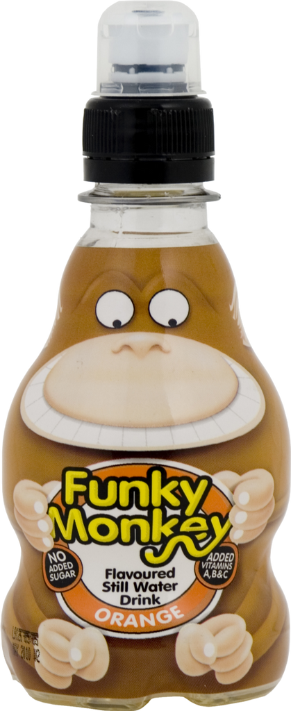 VILLA Wild Water Funky Monkey - Orange 270ml (Pack of 12)