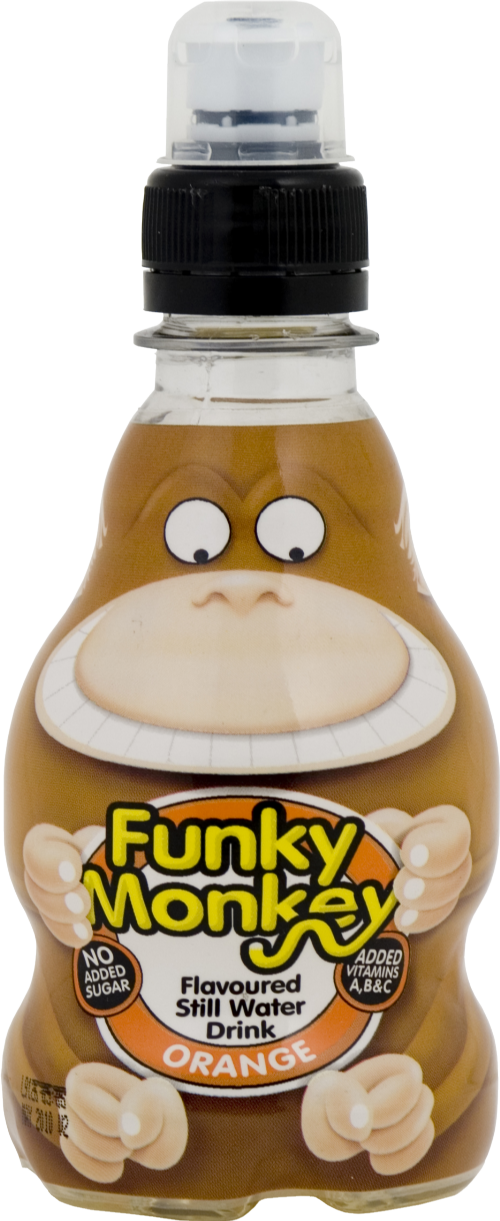 VILLA Wild Water Funky Monkey - Orange 270ml (Pack of 12)